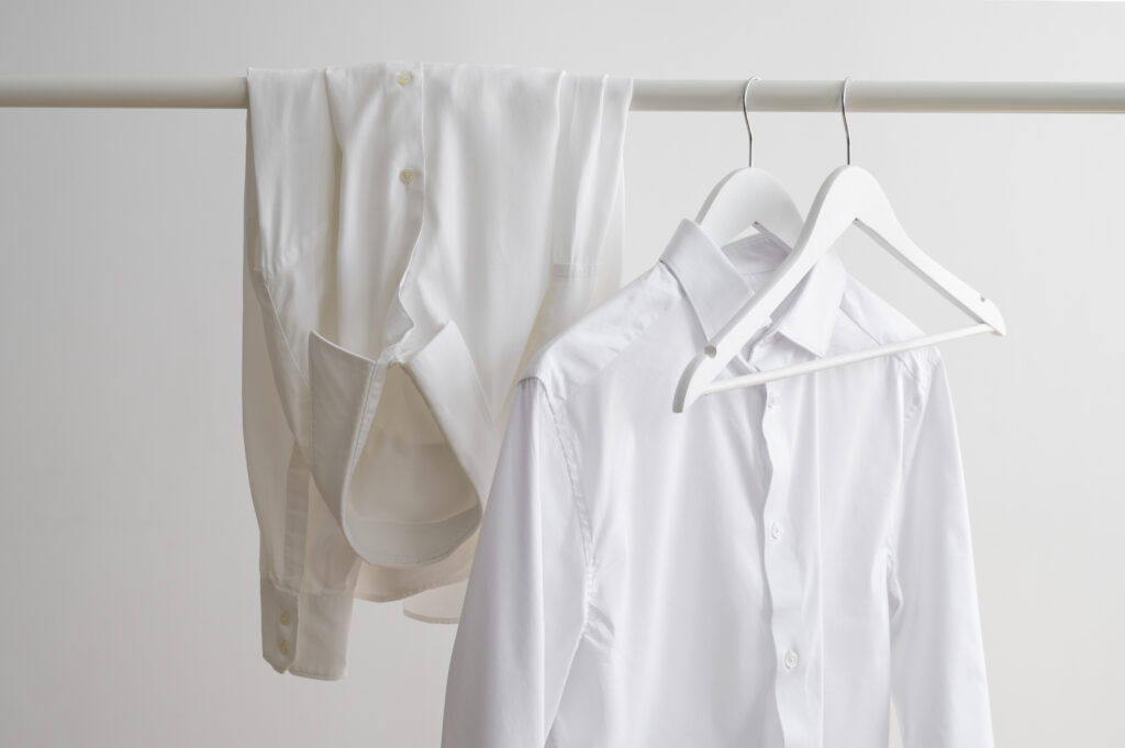 Still life with classic shirts