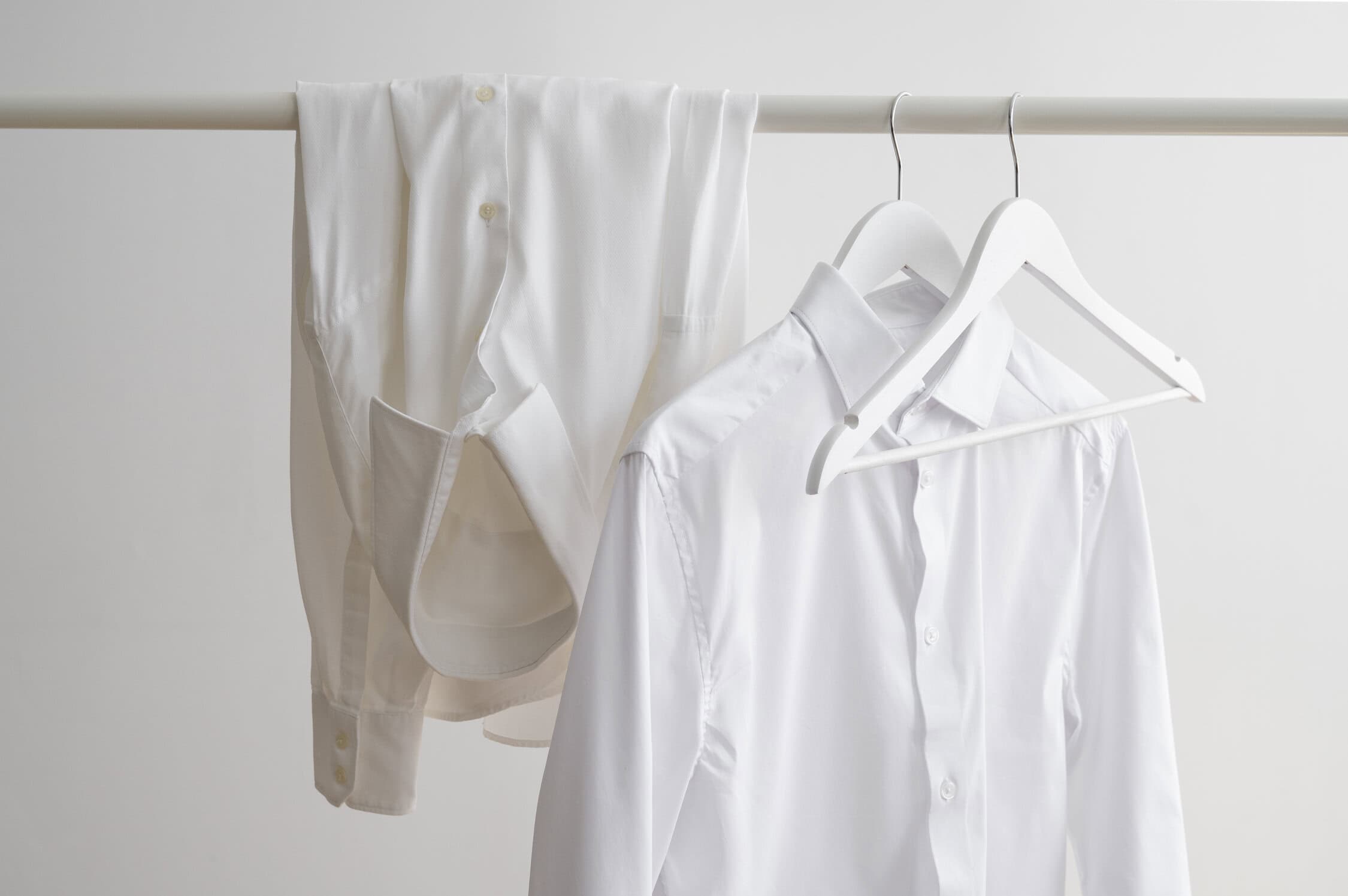 Still life with classic shirts